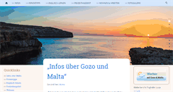 Desktop Screenshot of malta-info.ch